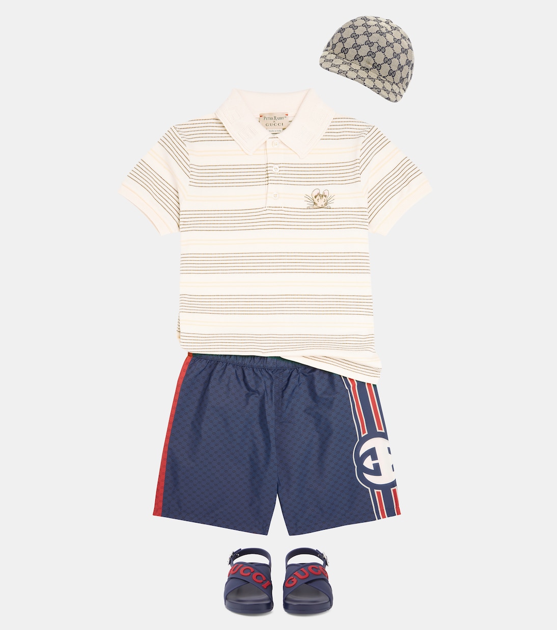 Gorra de béisbol en lona GG | Gucci Kids