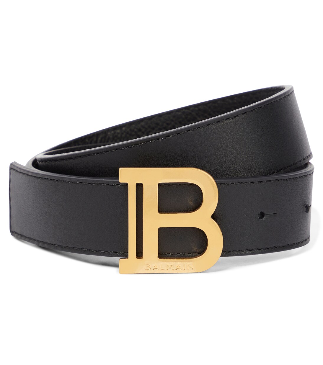 Leather belt | Balmain Kids