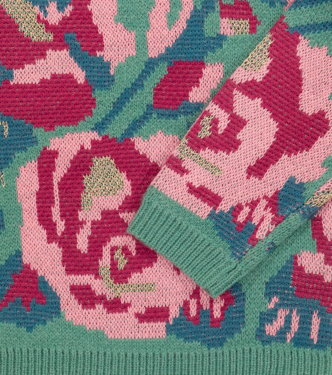 Tsar floral jacquard sweater | Louise Misha