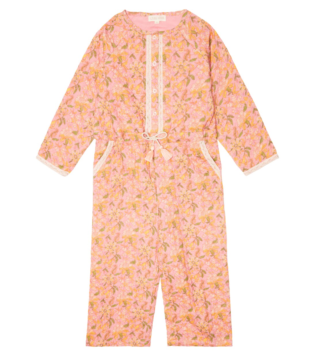 Jenna floral cotton jumpsuit | Louise Misha