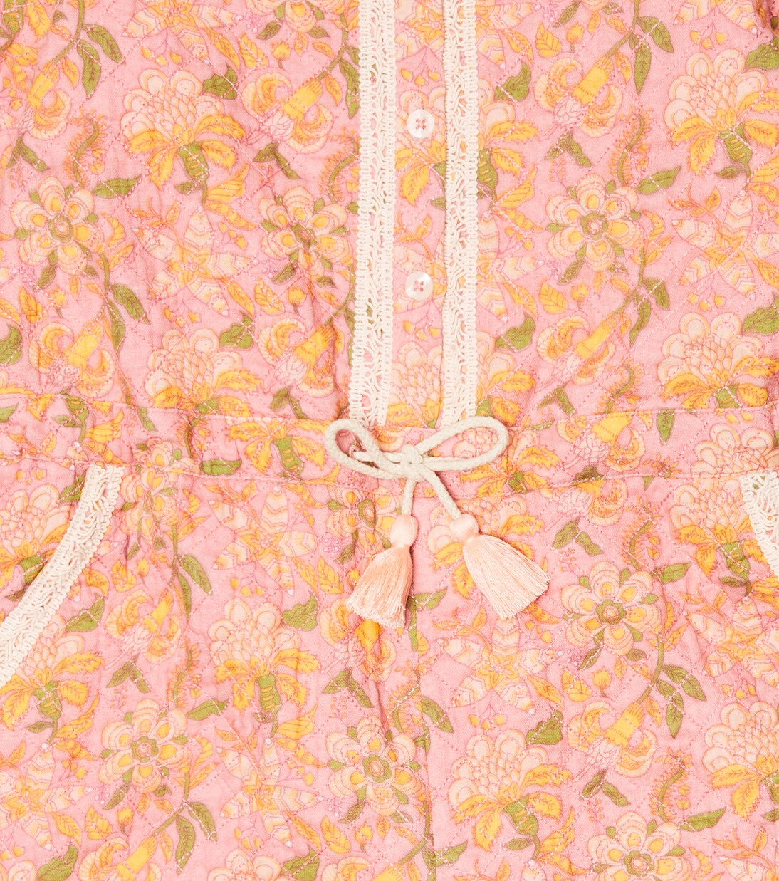 Jenna floral cotton jumpsuit | Louise Misha