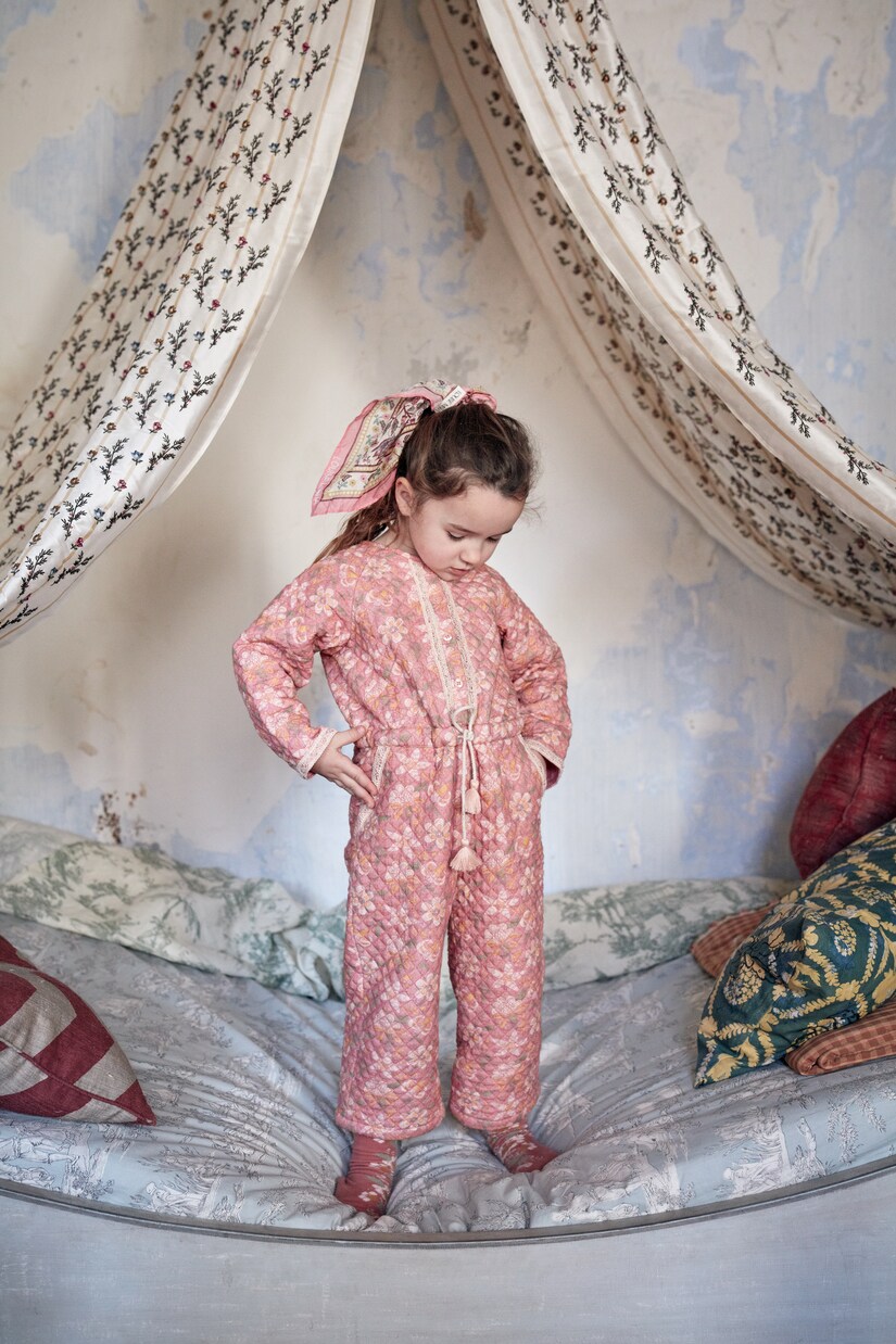 Jenna floral cotton jumpsuit | Louise Misha