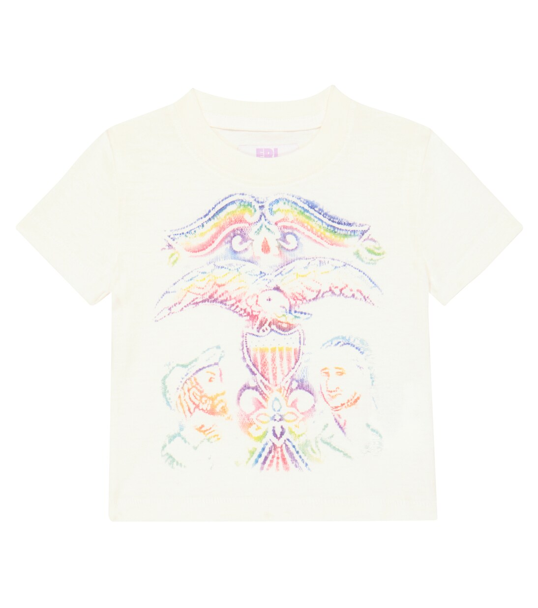 Printed cotton-blend T-shirt | ERL Kids