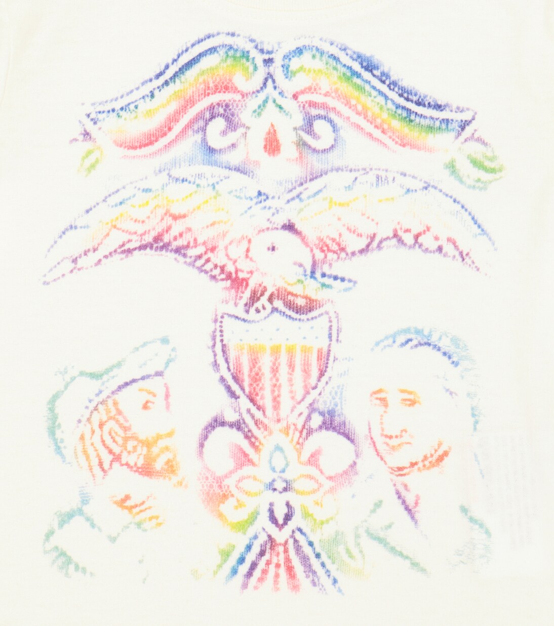 Printed cotton-blend T-shirt | ERL Kids