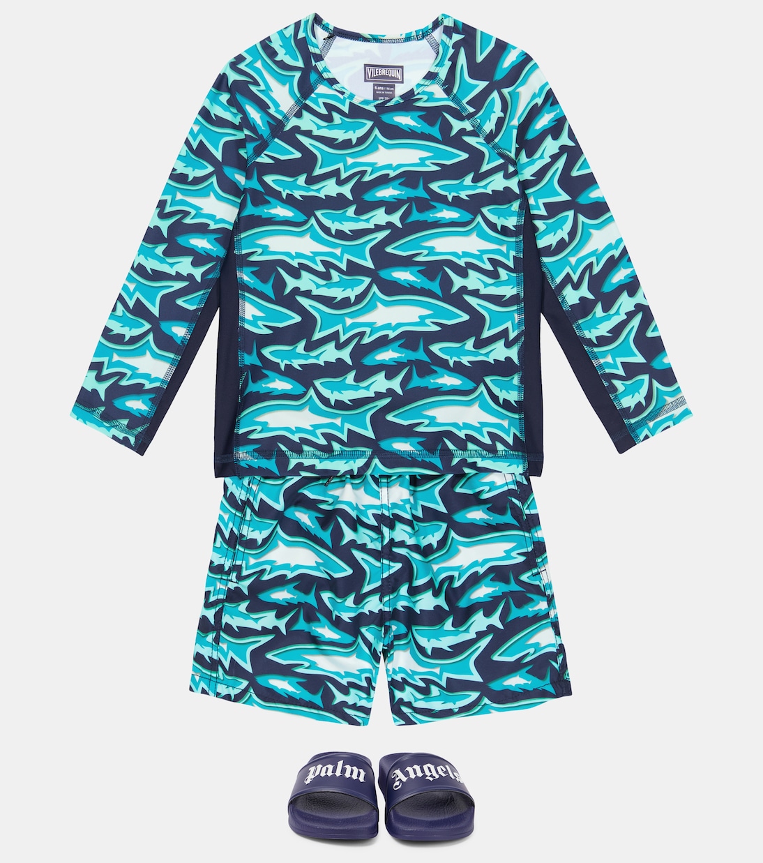 Jim 프린트 래시가드 | Vilebrequin Kids