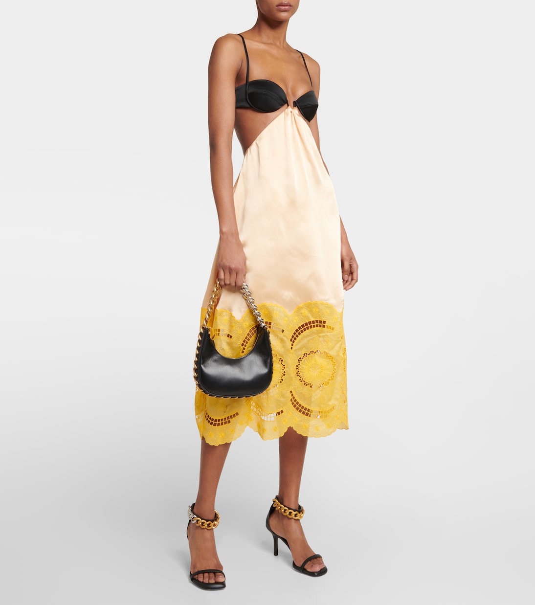 Robe midi brodée | Stella McCartney