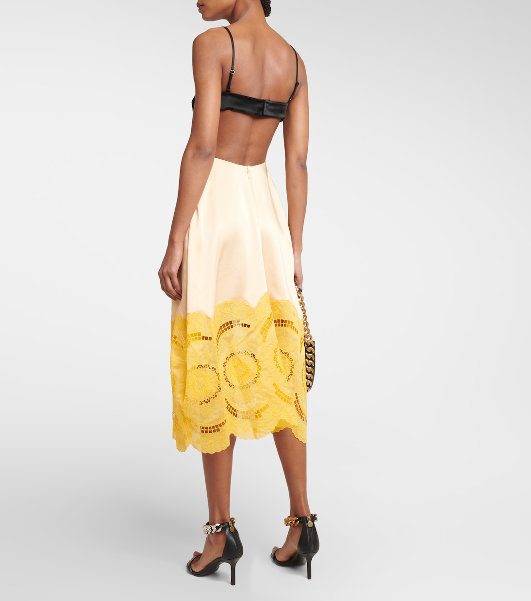 Robe midi brodée | Stella McCartney