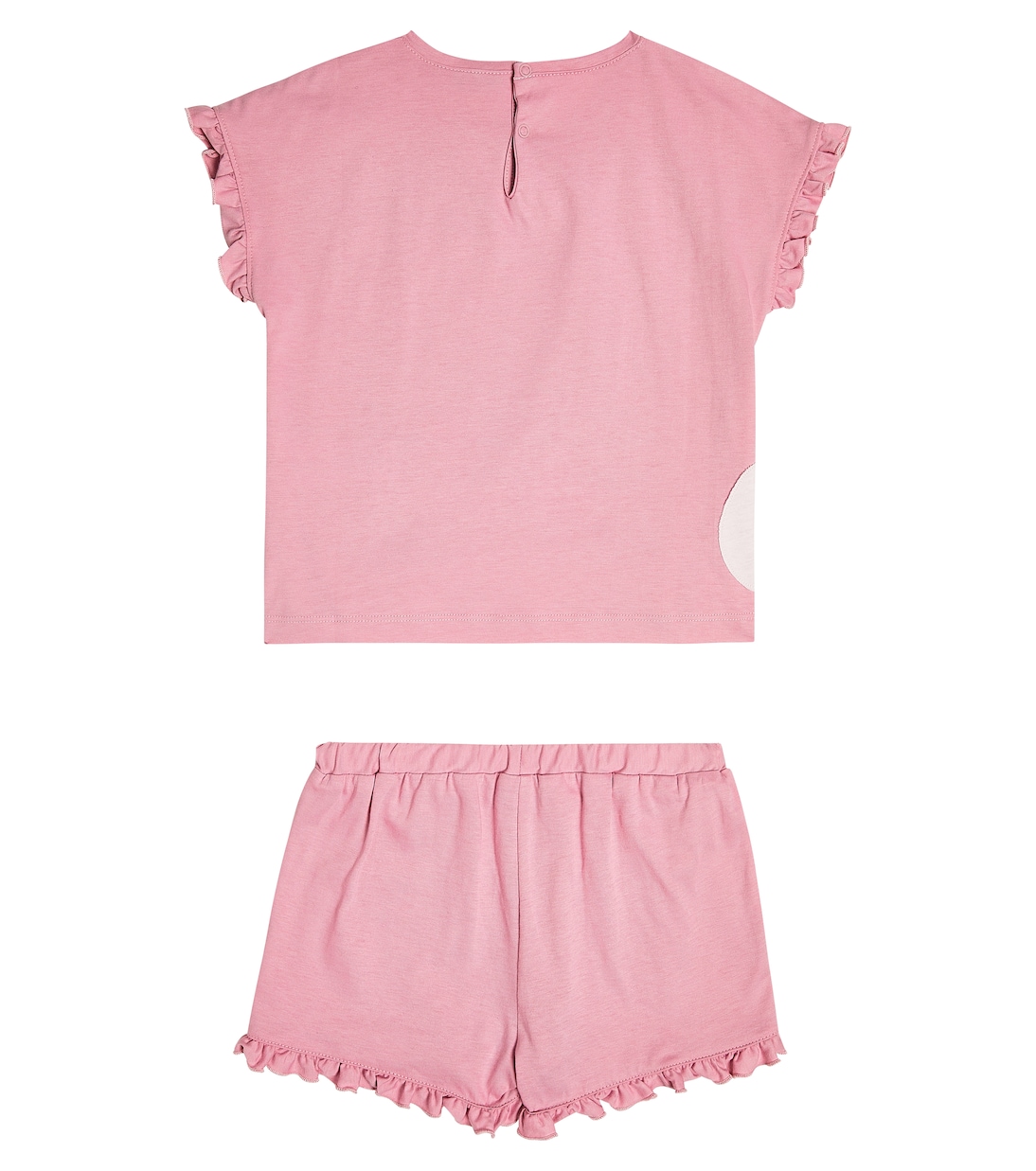 Baby cotton jersey top and shorts set | Il Gufo