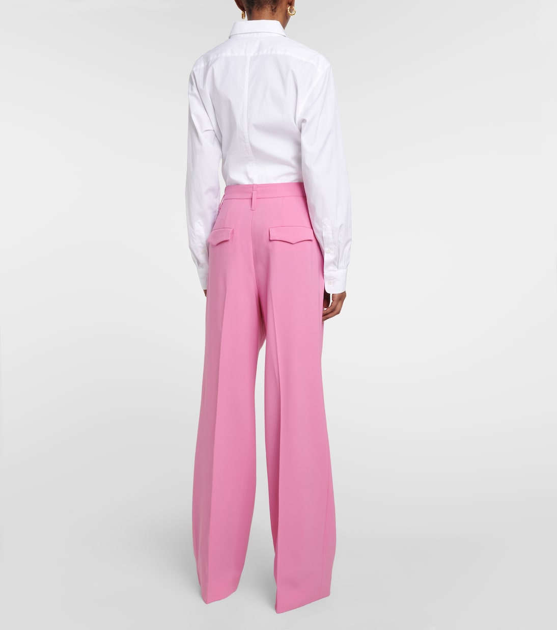Pantalon ample Striking Essence en laine | Dorothee Schumacher