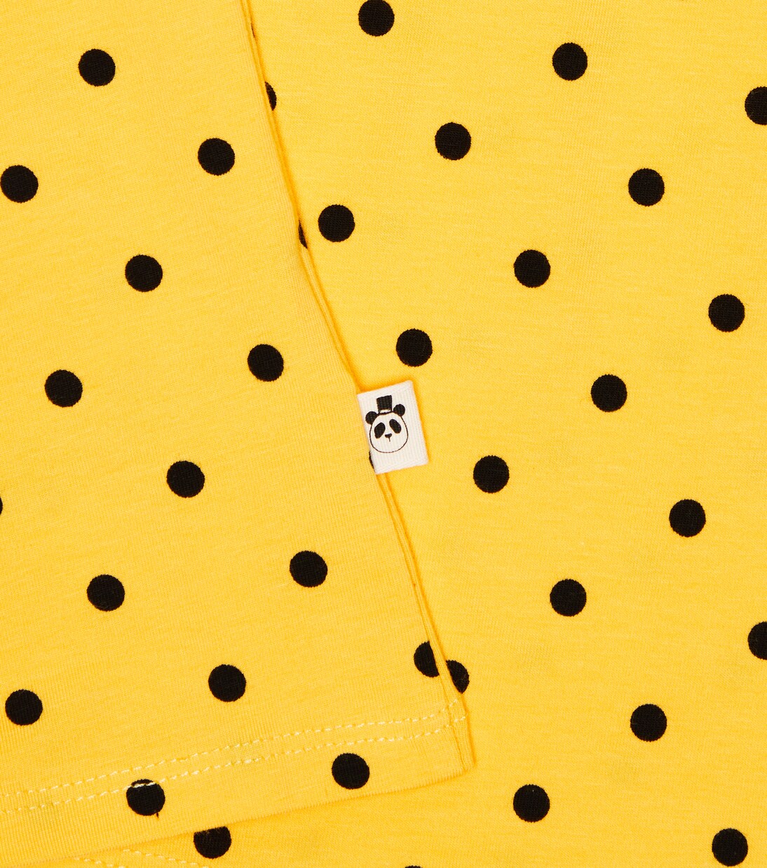 Polka dotted jersey tank top | Mini Rodini