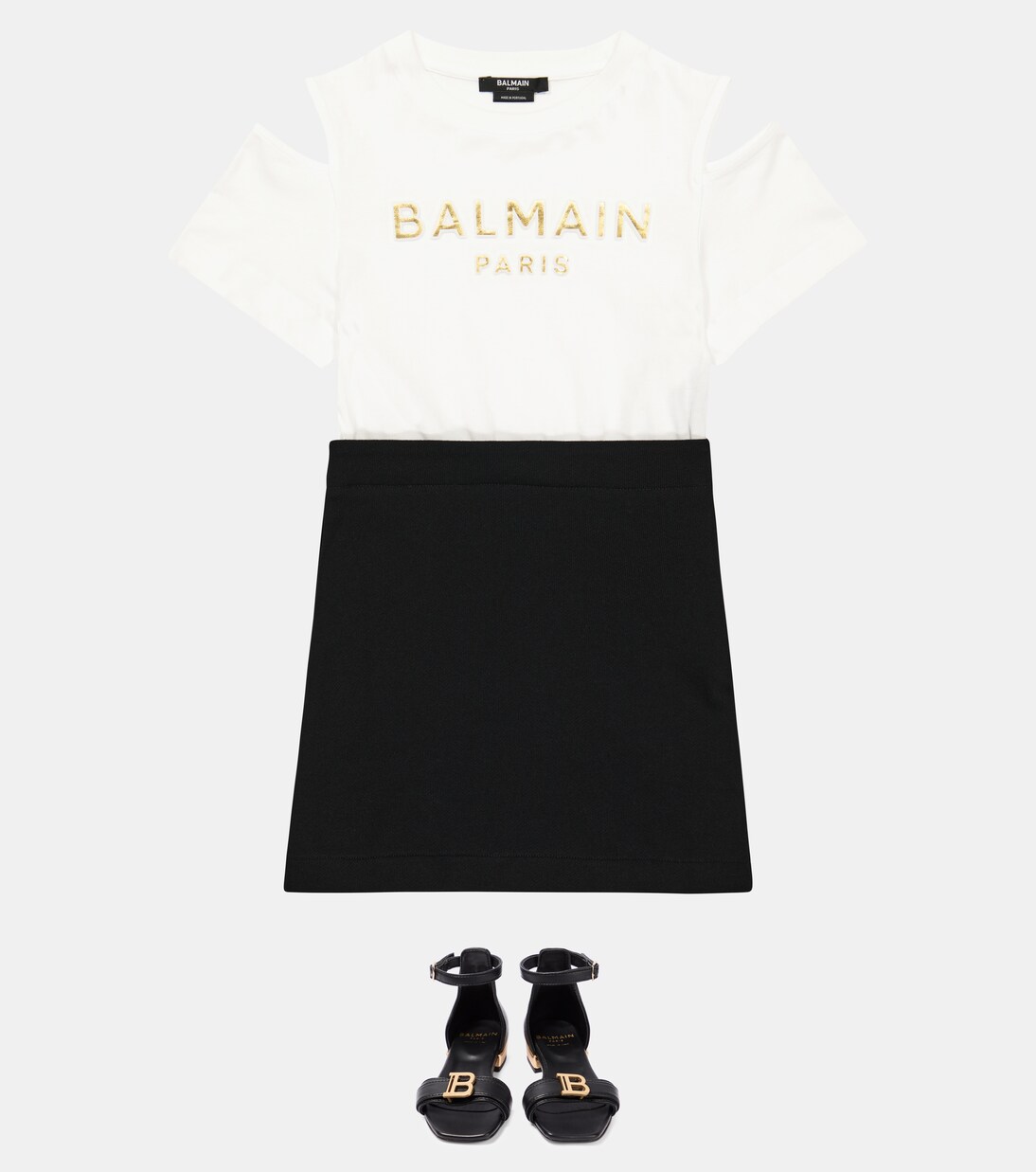 Logo sandals | Balmain Kids