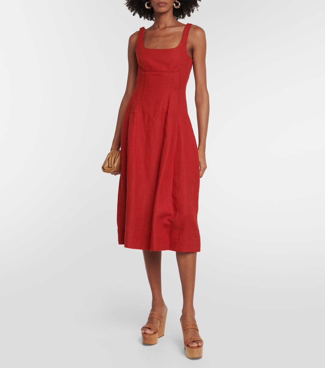 Plateausandalen Pamela aus Leder | Malone Souliers