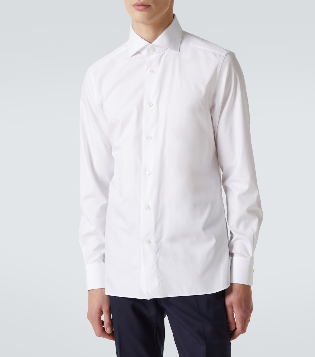 Cotton poplin shirt | Zegna
