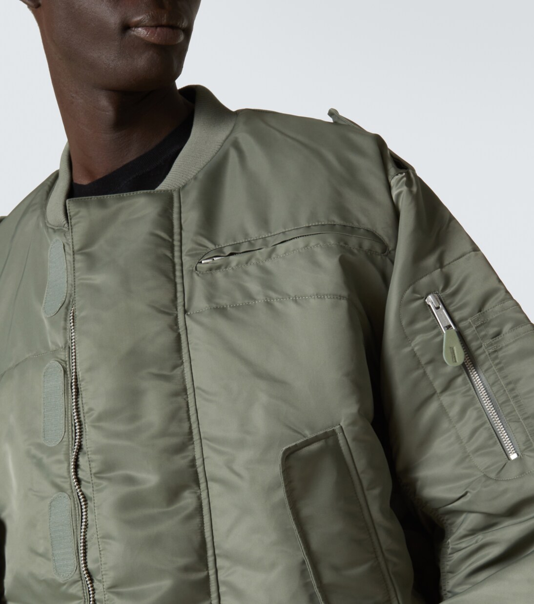 Padded bomber jacket | Entire Studios