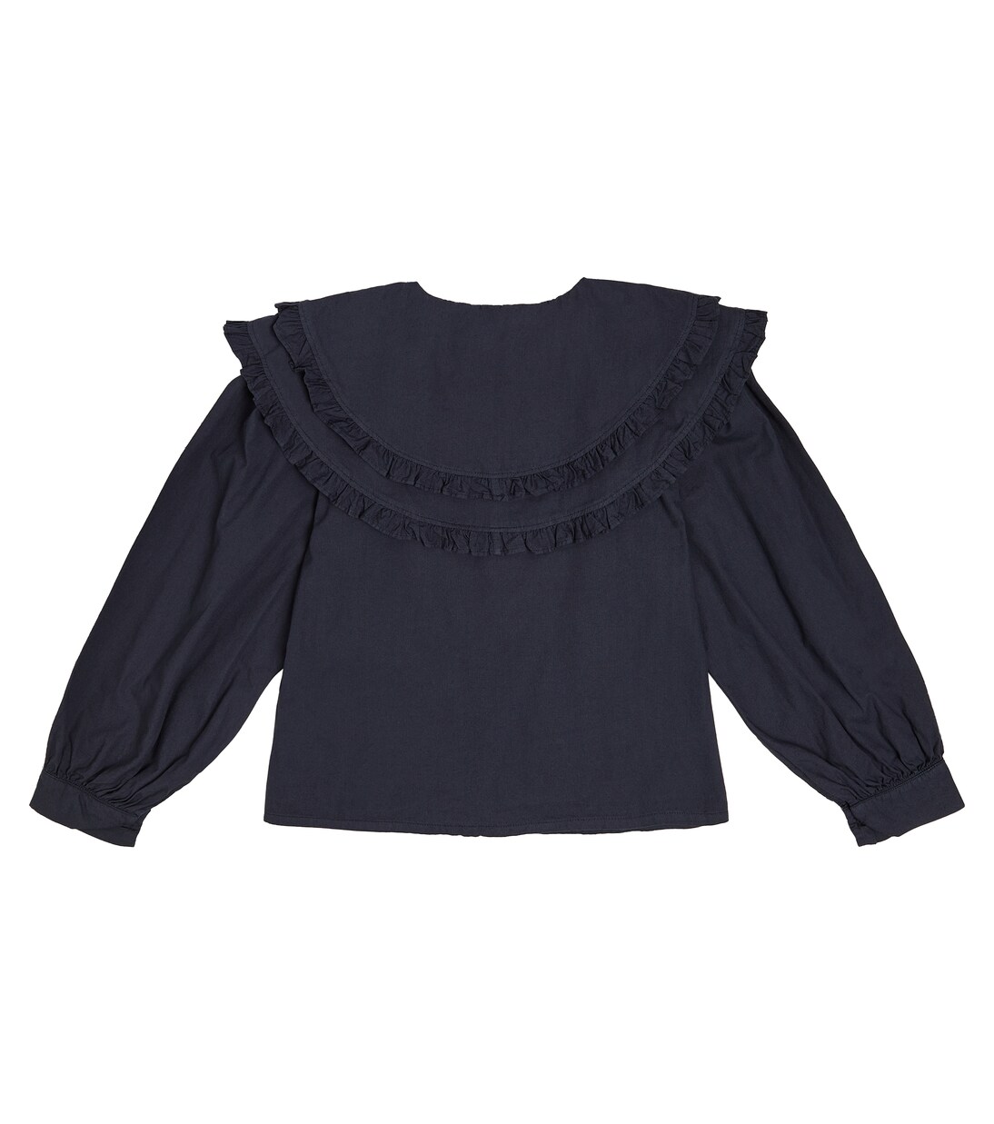 Jimena ruffled cotton blouse | The New Society