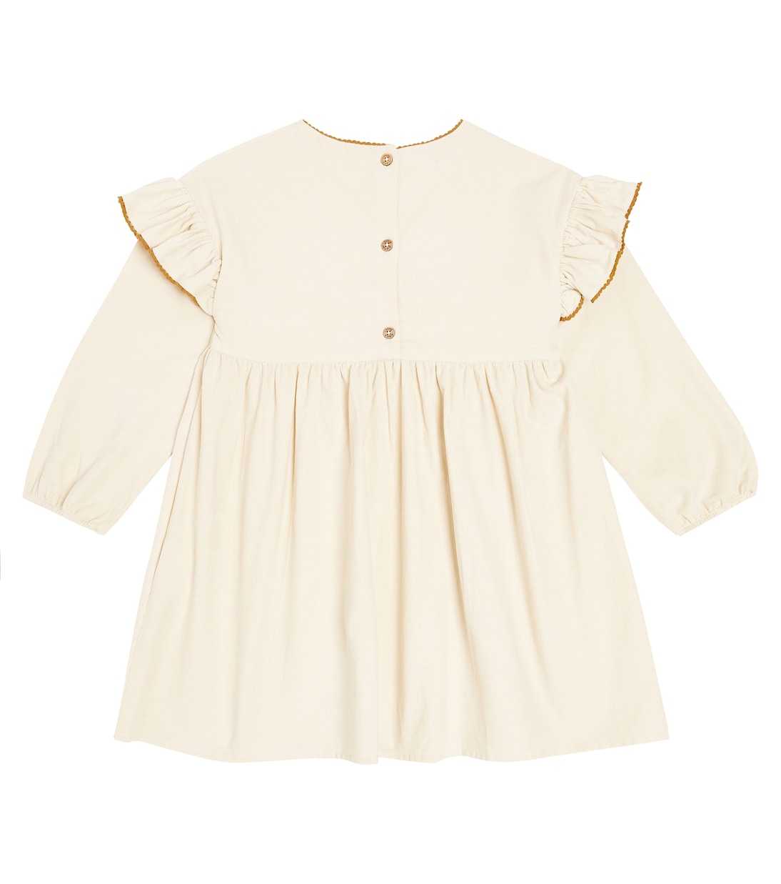 Illia embroidered corduroy dress | Louise Misha