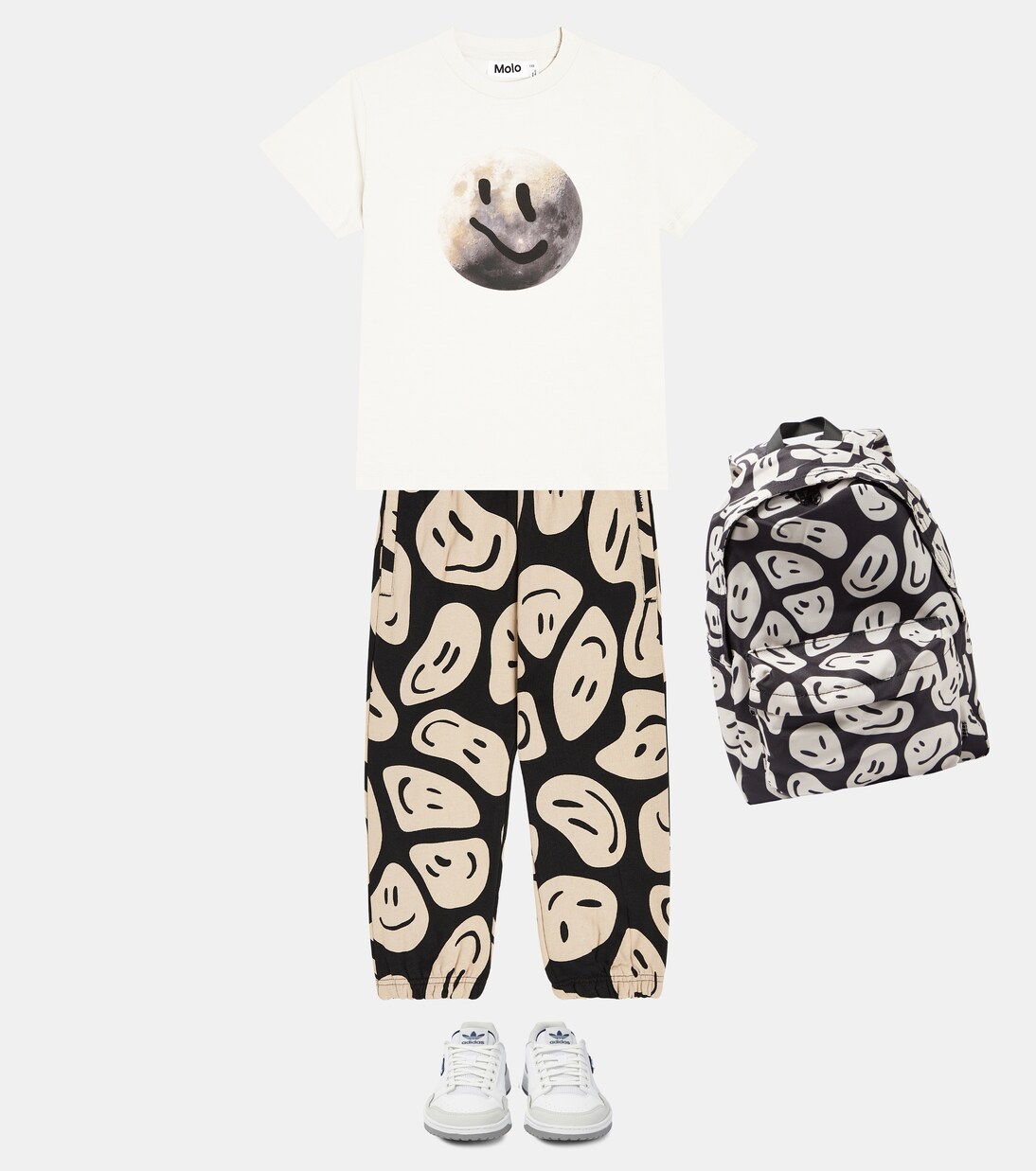 Adan printed jersey sweatpants | Molo