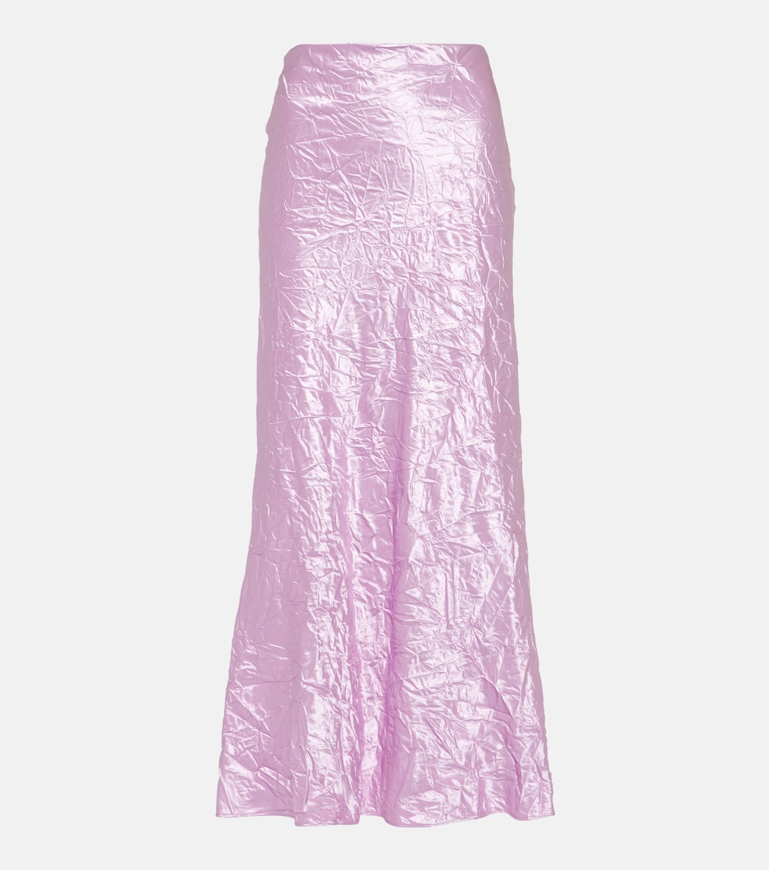 Midirock aus Satin | The Attico