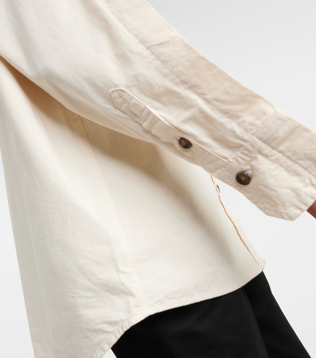 Oversize-Hemd aus Baumwolle | Victoria Beckham