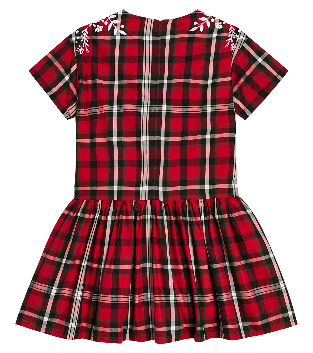 Checked cotton dress | Kenzo Kids