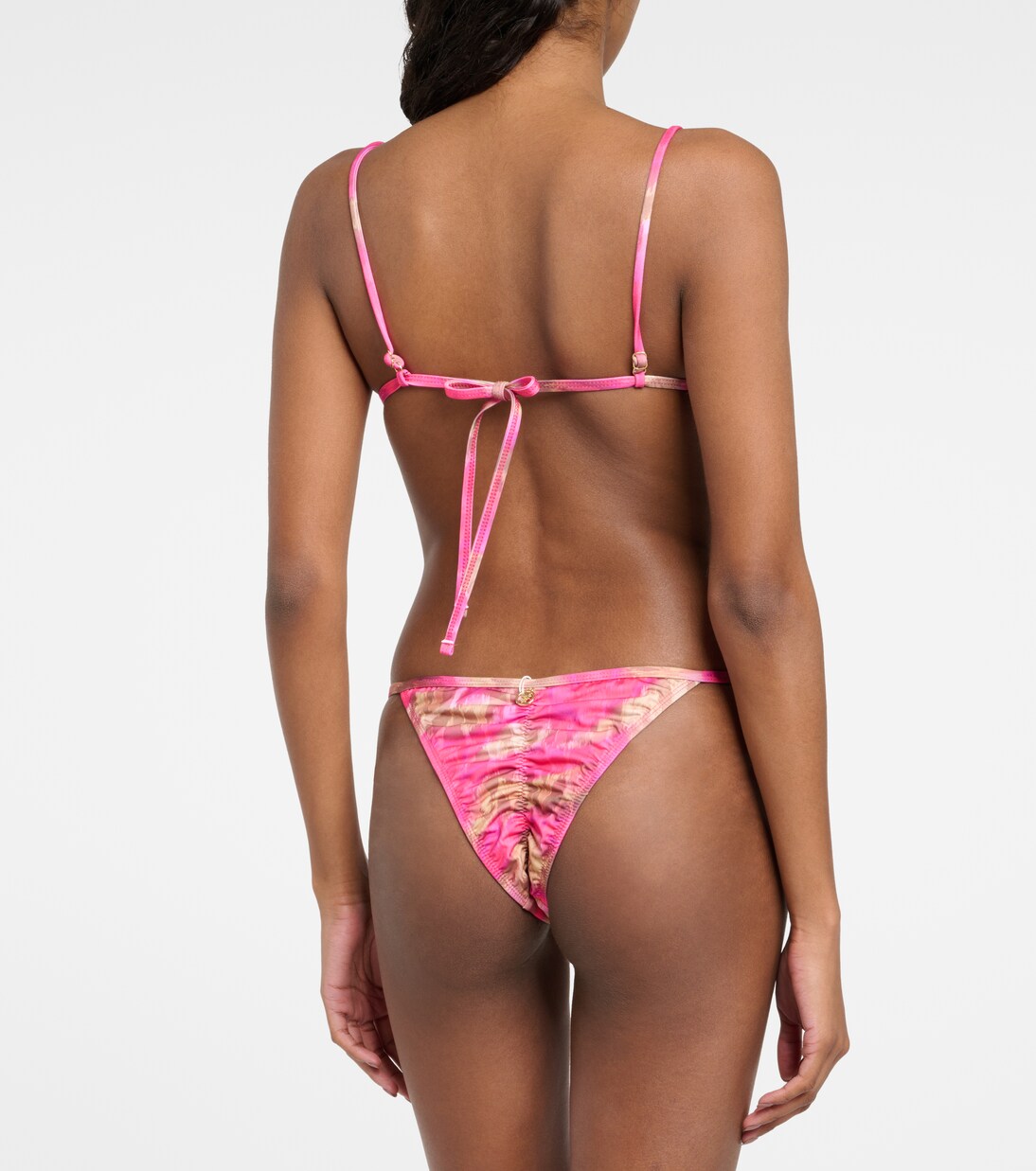 Haut de bikini triangle Emi imprimé | Bananhot