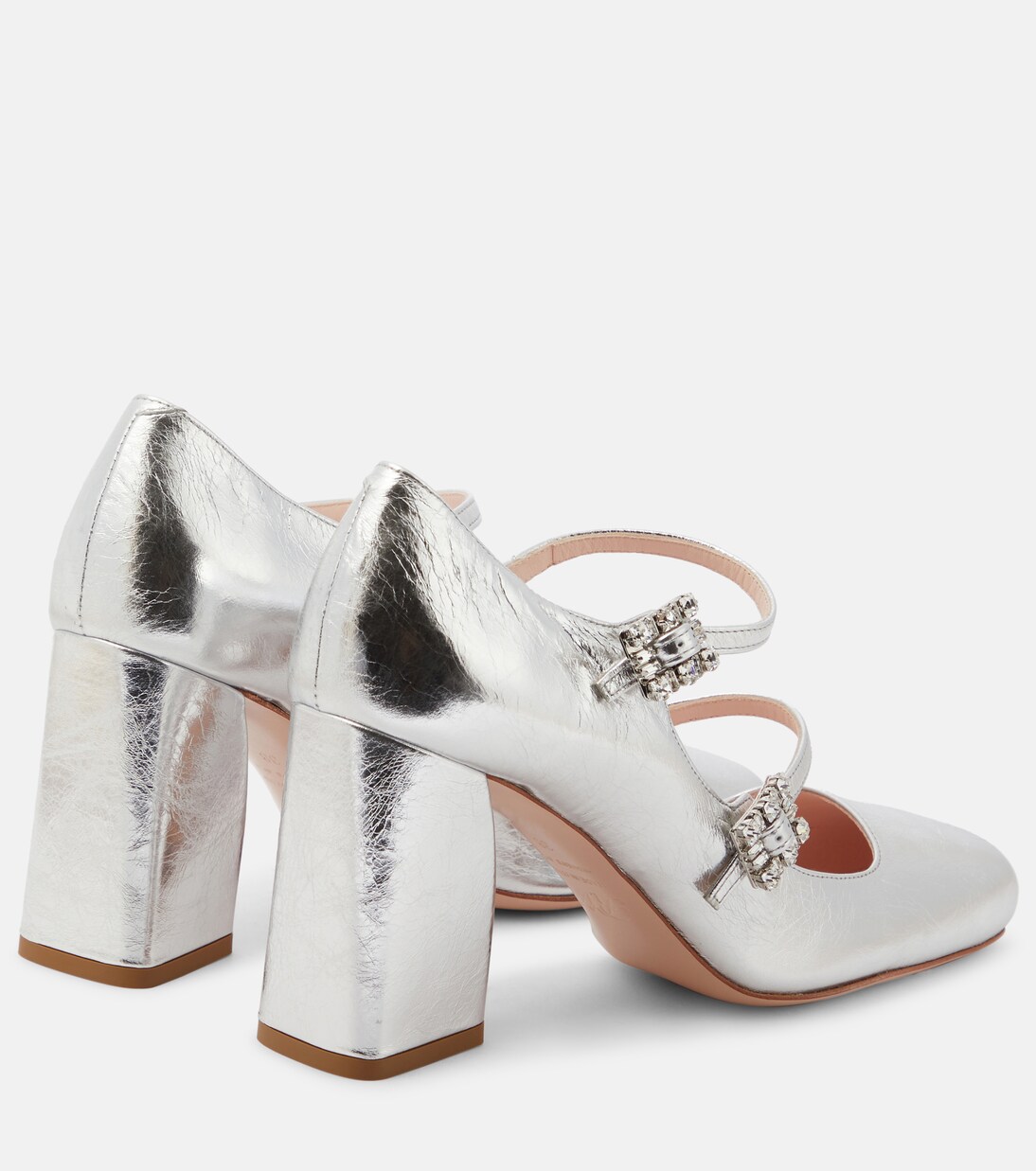 Babies Mini Très Vivier leather pumps | Roger Vivier