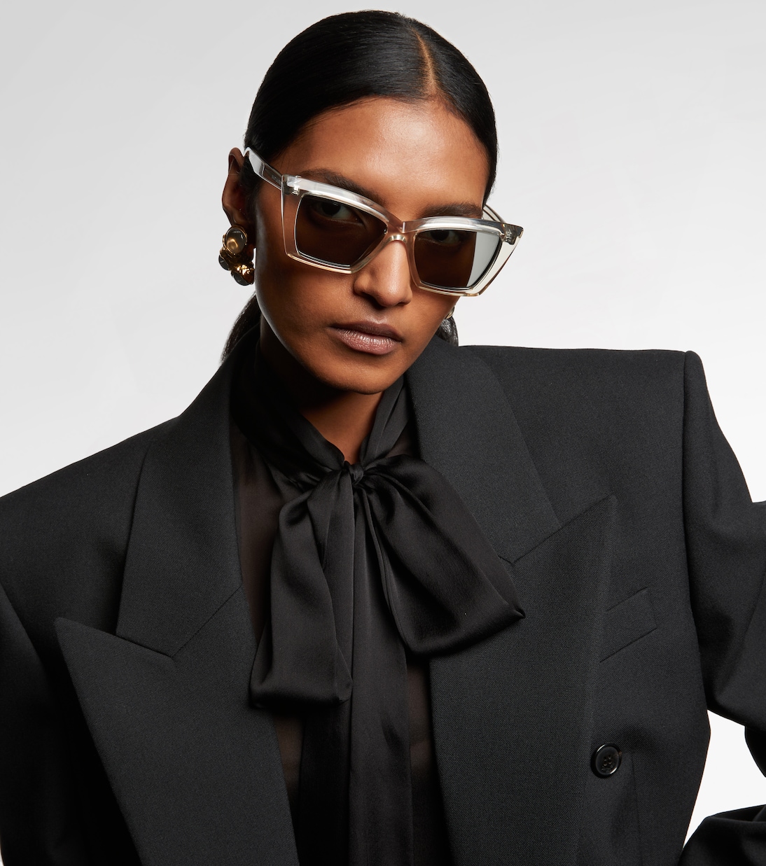 SL 657 square sunglasses | Saint Laurent