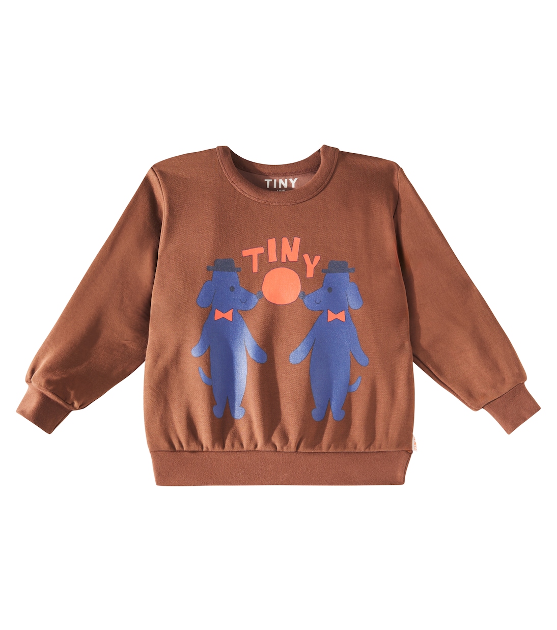 Tiny Dogs cotton jersey sweatshirt | Tinycottons