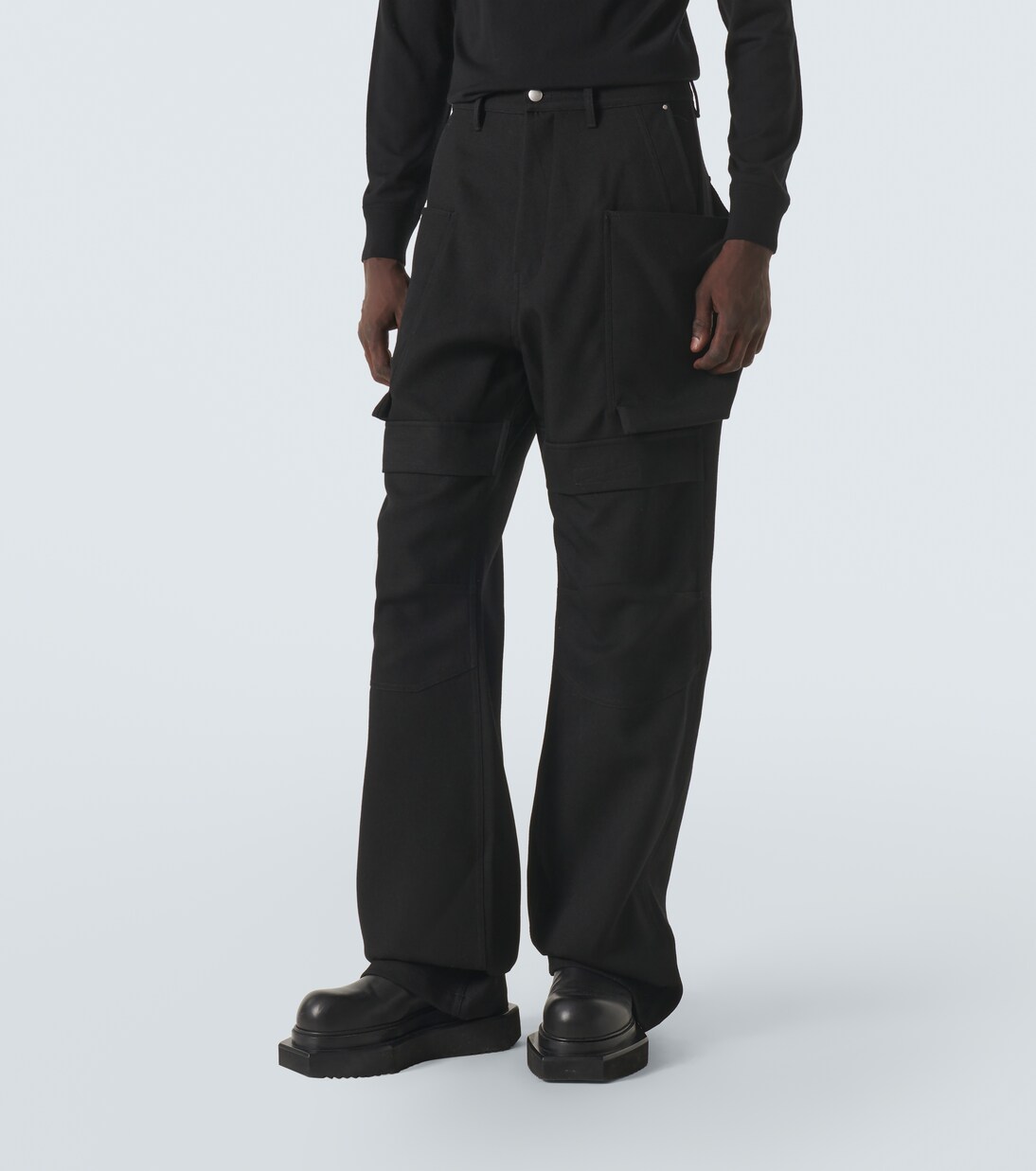 Stefan wool cargo pants | Rick Owens