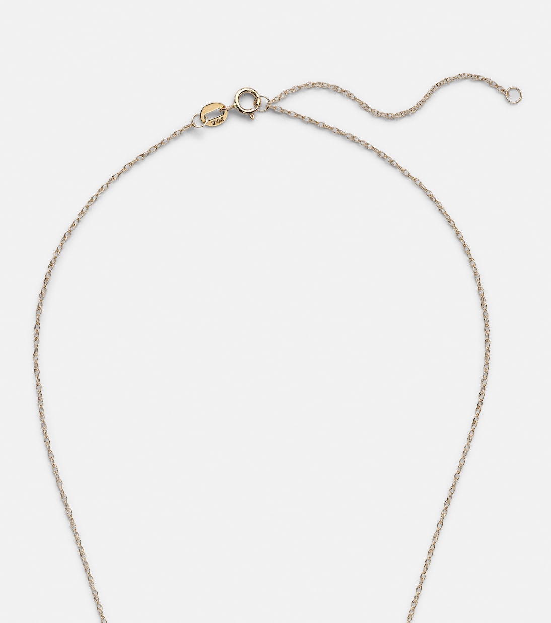 Salt To My Pretzel 10kt gold necklace with diamonds | Stone and Strand
