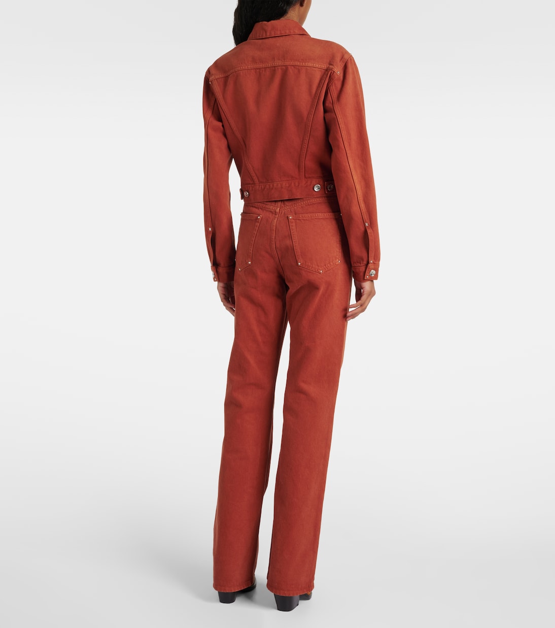 Cropped denim jacket | Rabanne