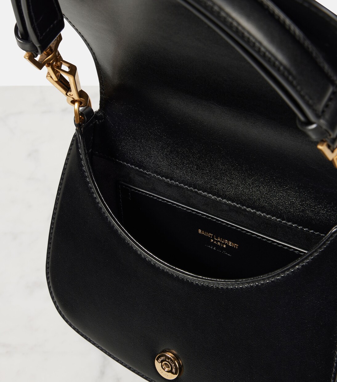 Voltaire leather shoulder bag | Saint Laurent