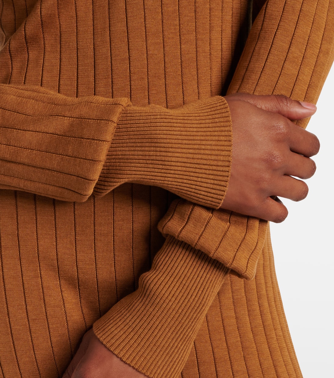 Polokleid aus Rippstrick | Tod's