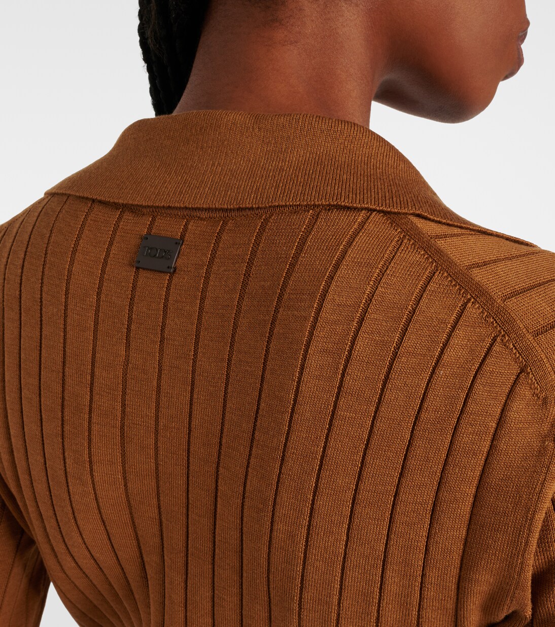 Polokleid aus Rippstrick | Tod's