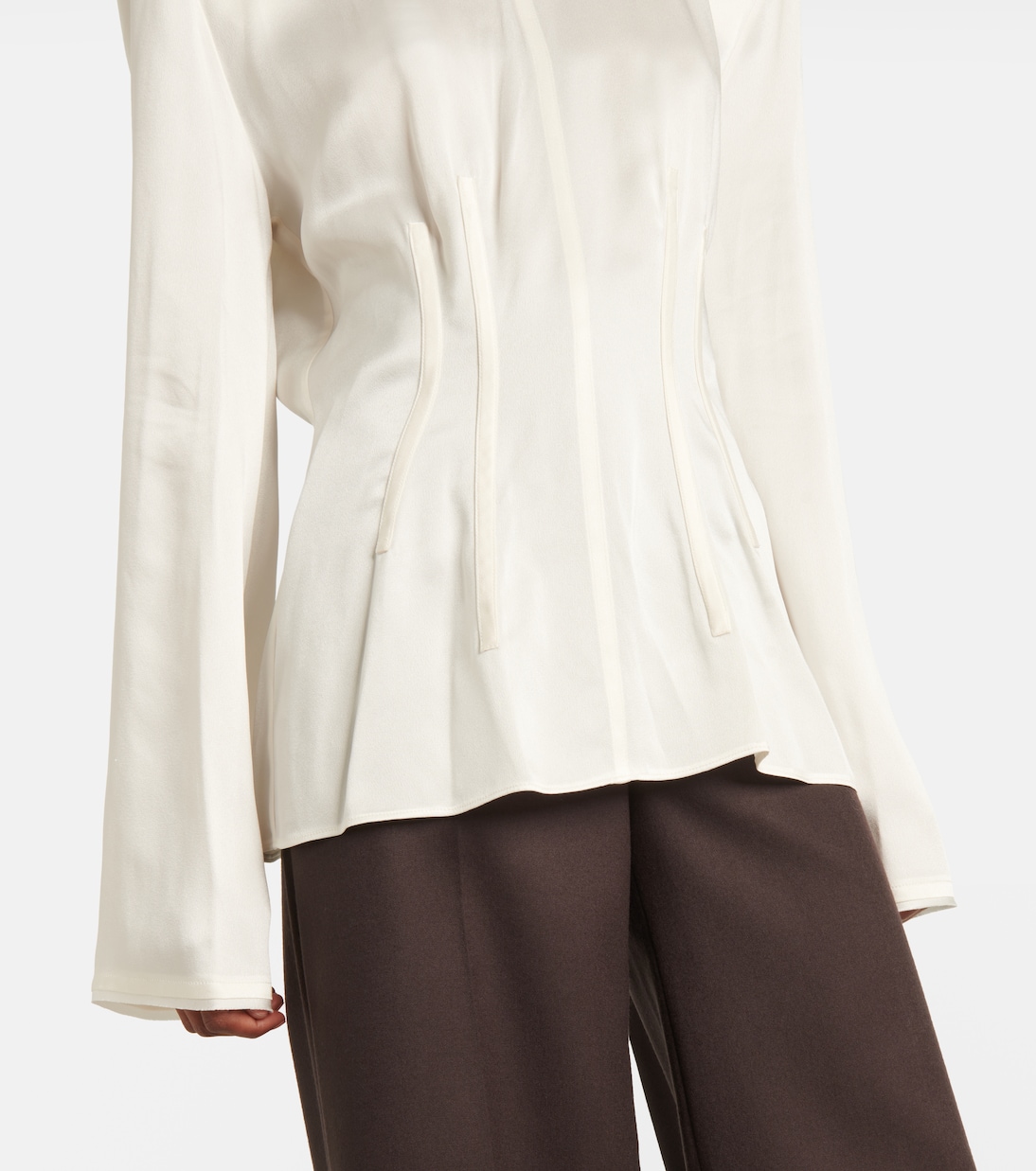 Top aus Satin | Stella McCartney