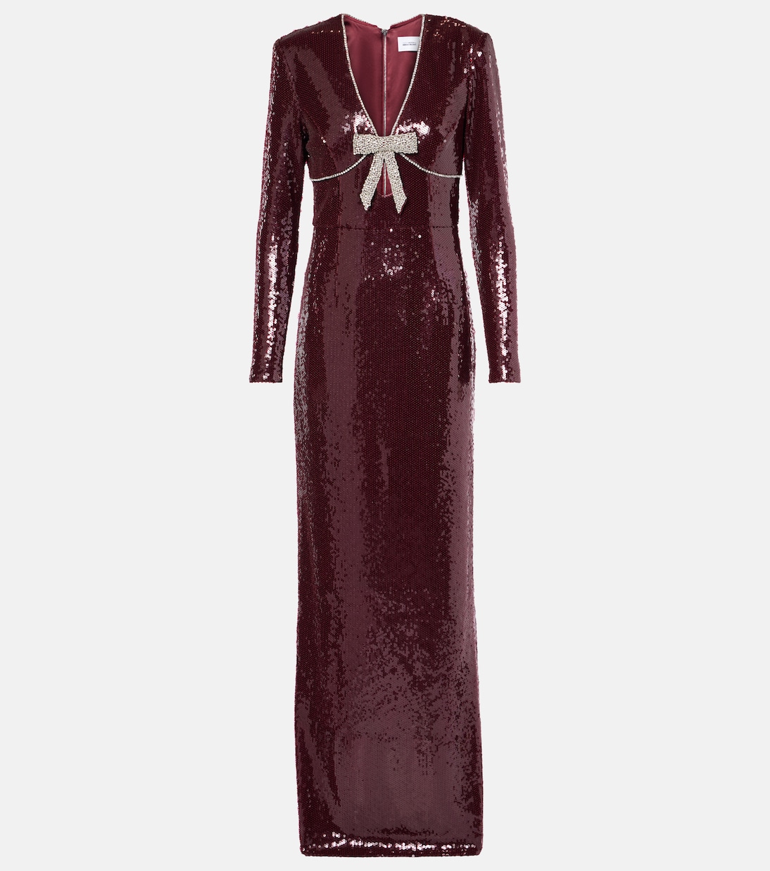 x Nicky Hilton - Abito lungo Zelda con paillettes | Rebecca Vallance