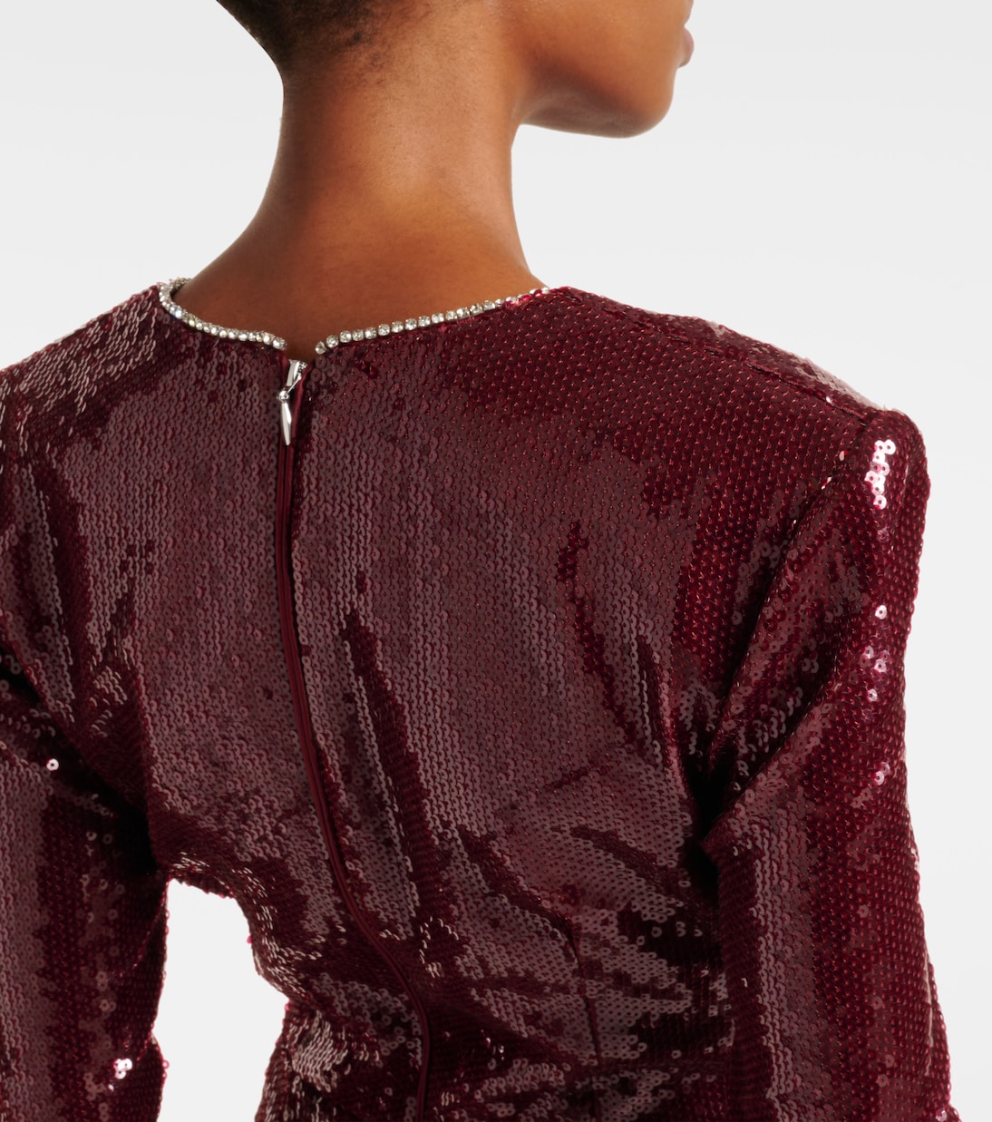 x Nicky Hilton - Abito lungo Zelda con paillettes | Rebecca Vallance