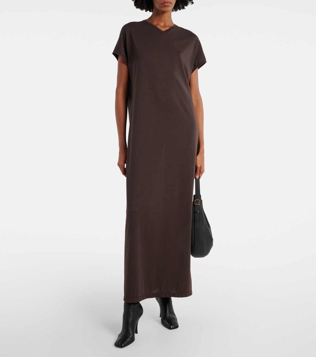 Verda cotton-blend jersey maxi dress | Khaite