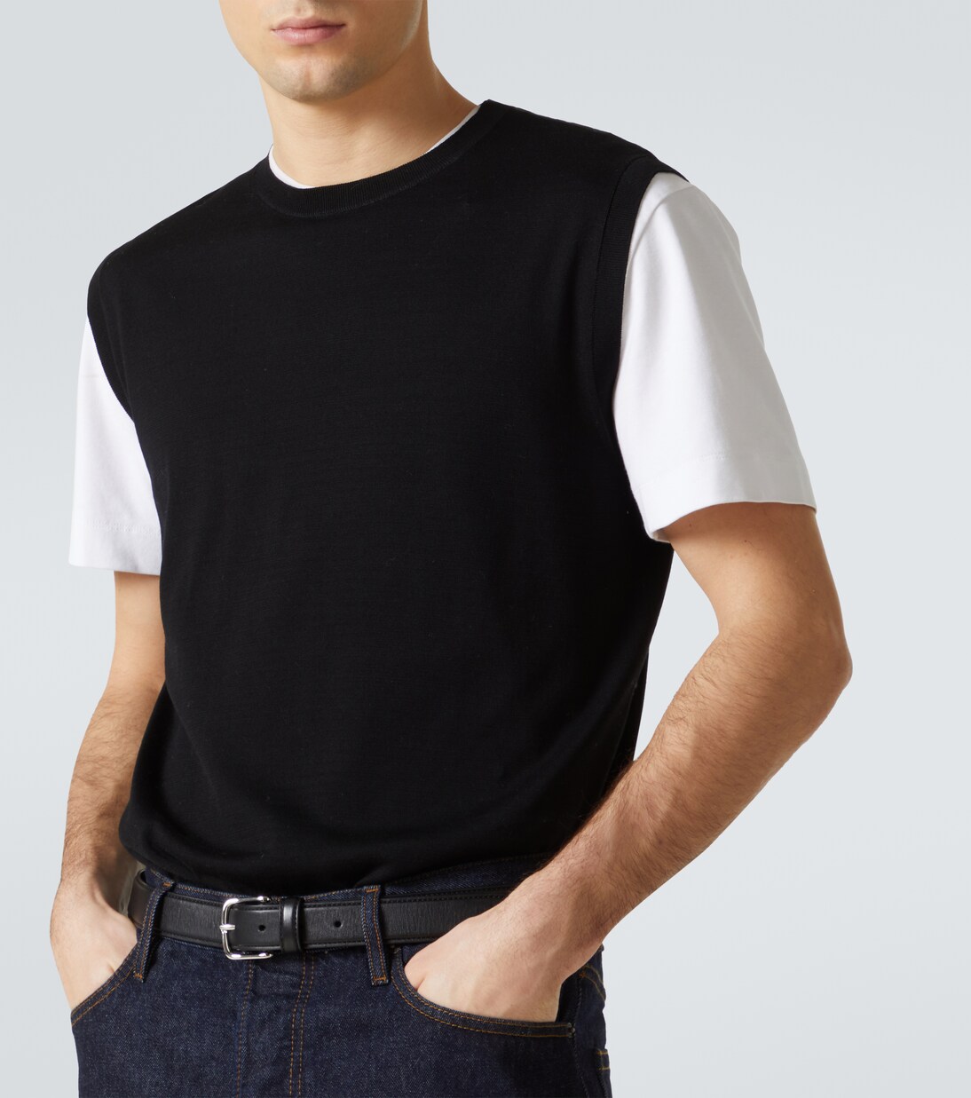 Cotton sweater vest | Dries Van Noten