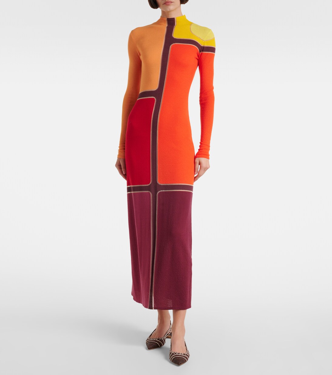 Perro braided leather slingback pumps | Gabriela Hearst