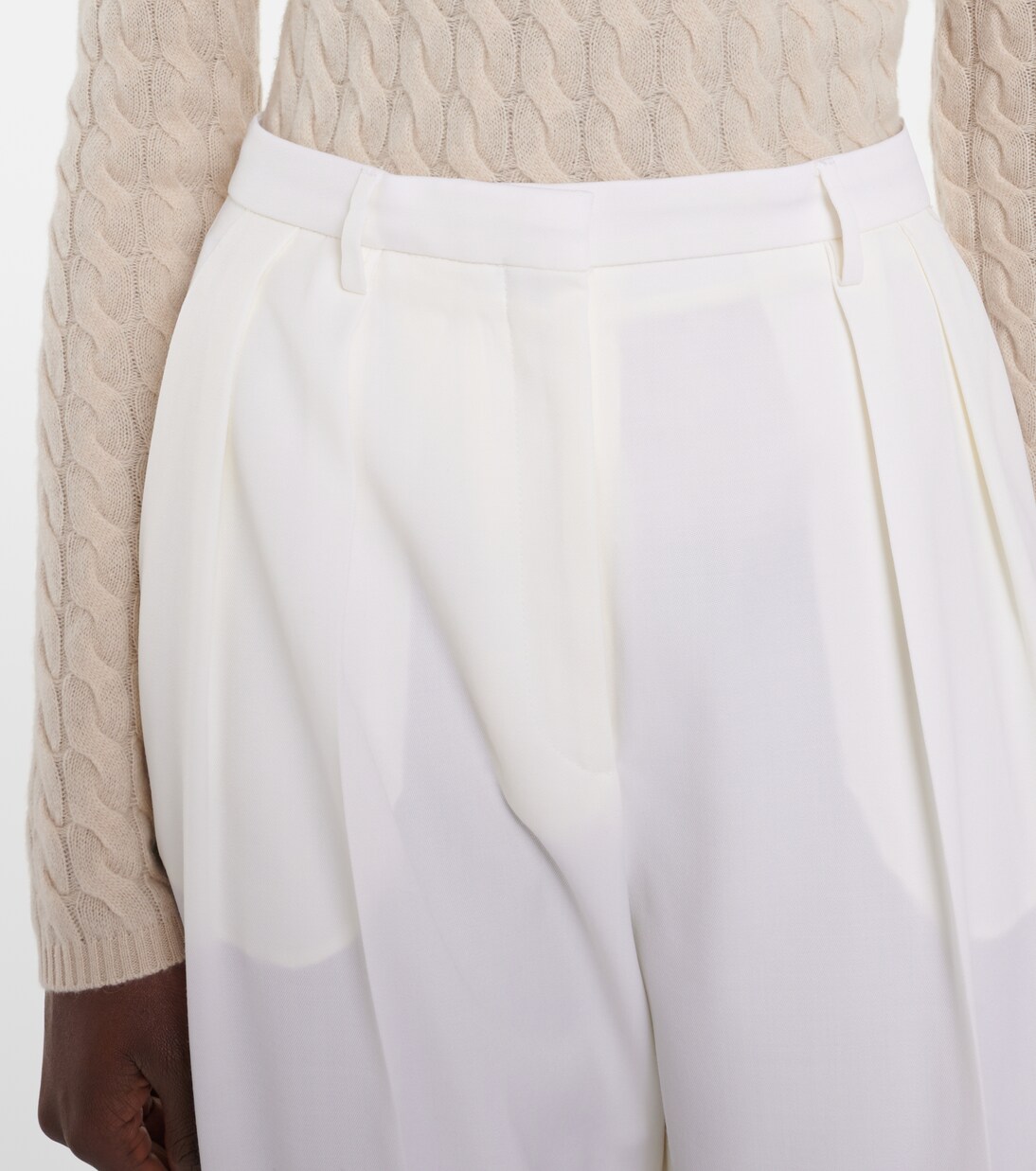 Emmett high-rise wool tapered pants | Altuzarra