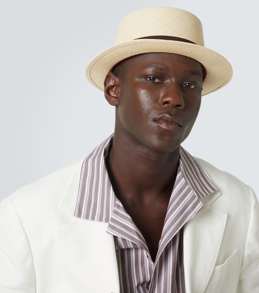 Chapeau Panama Andaloubi en coton | Christian Louboutin