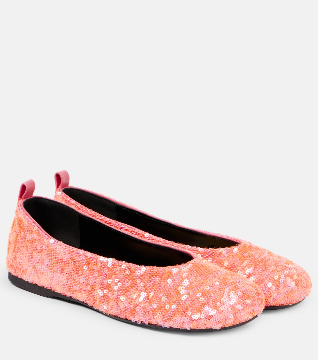 Sequined ballet flats | JW Anderson