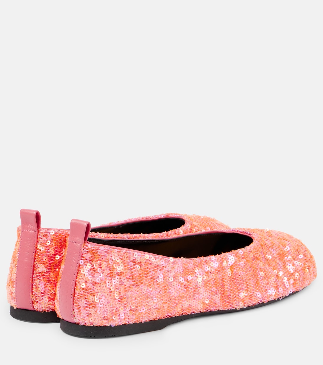 Sequined ballet flats | JW Anderson