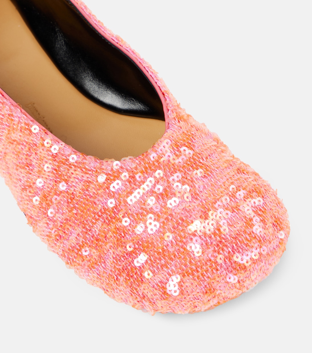 Sequined ballet flats | JW Anderson