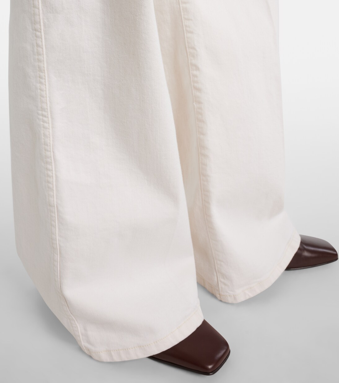 Jeans anchos Abbey de tiro alto | Joseph