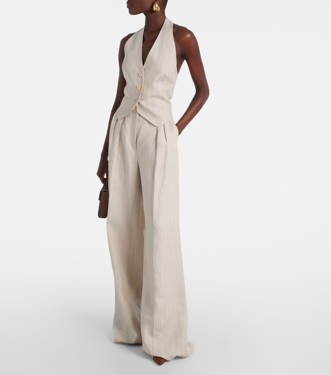 Sauro linen vest | Max Mara