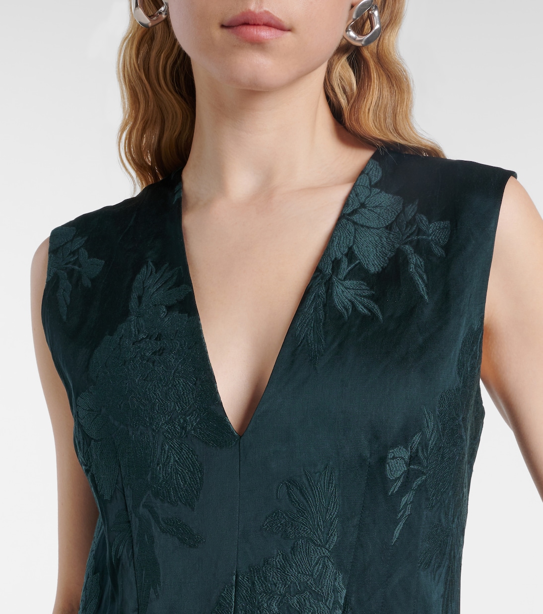 Robe aus Jacquard | Dries Van Noten