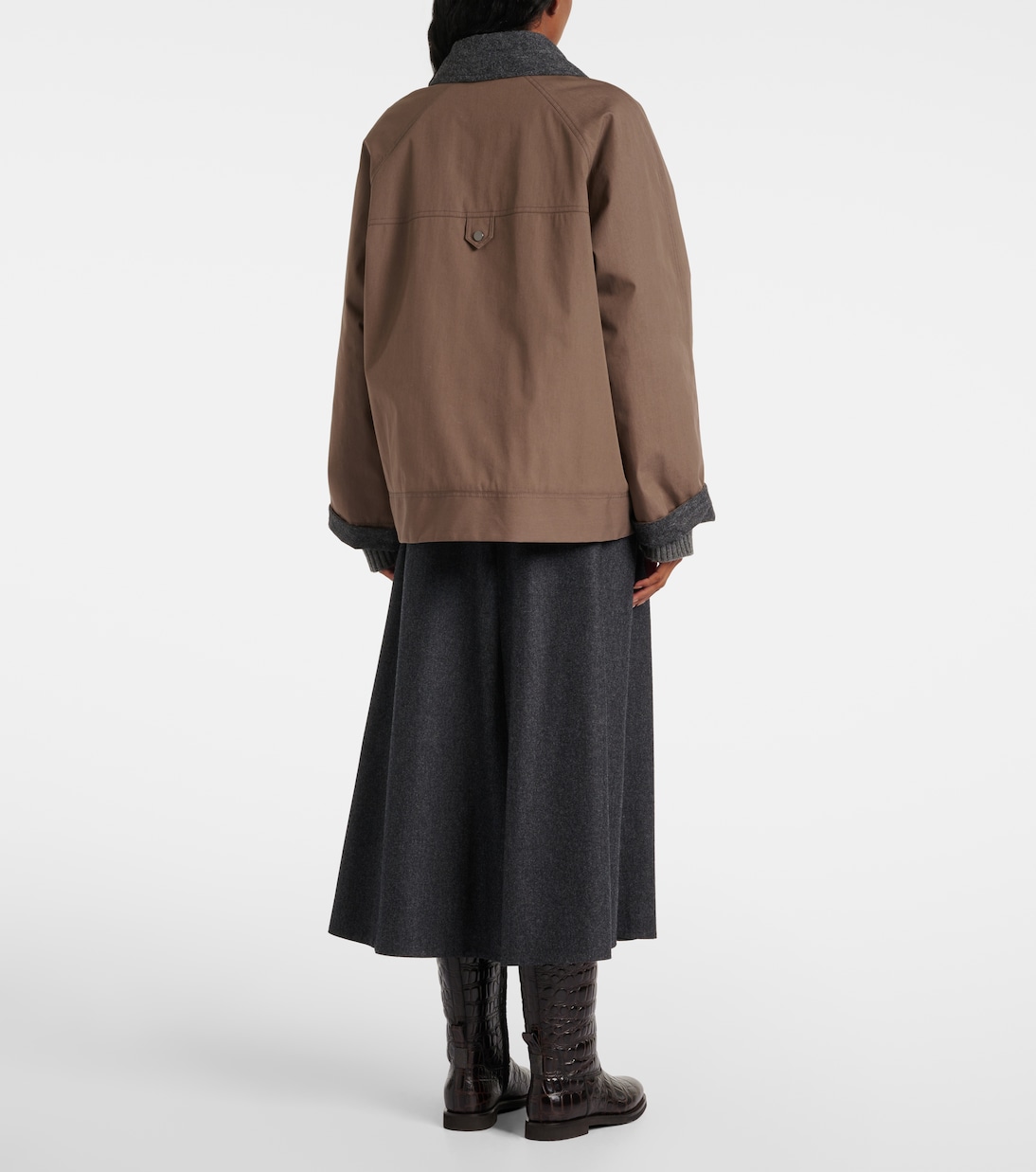 Cotton-blend jacket | Brunello Cucinelli