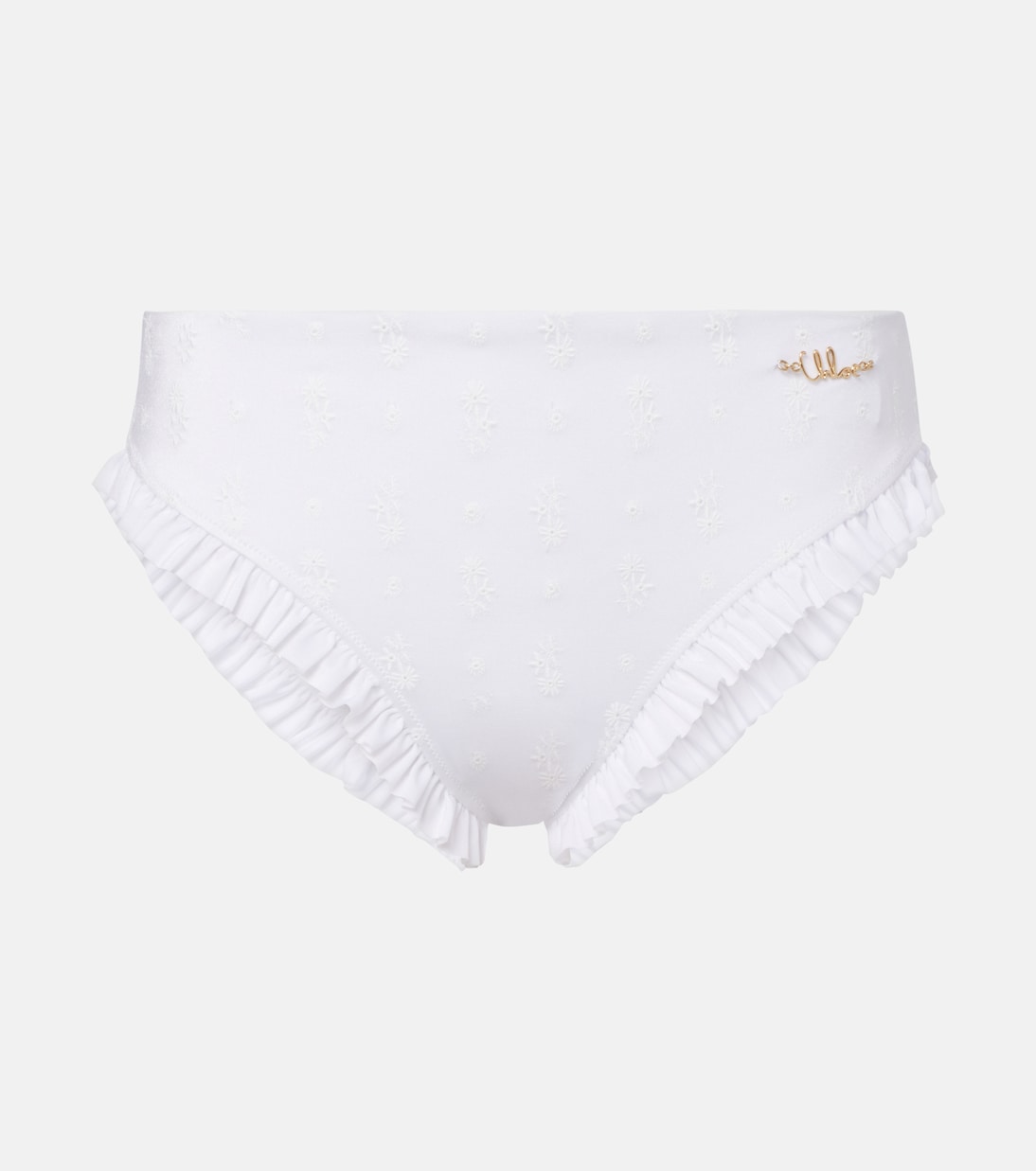 Slip bikini con volant | Chloé
